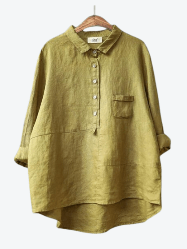 Carmen | Women's Linen Long Sleeve Shirt