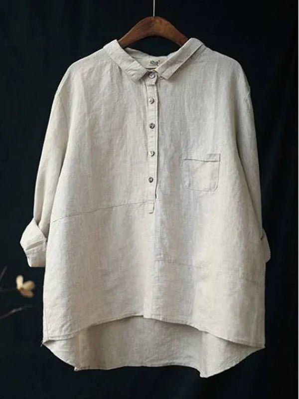 Carmen | Women's Linen Long Sleeve Shirt