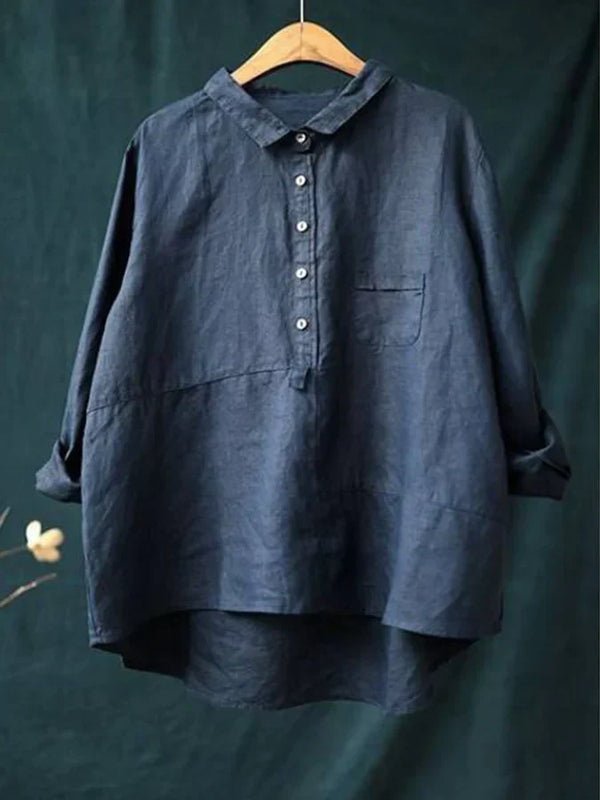 Carmen | Women's Linen Long Sleeve Shirt