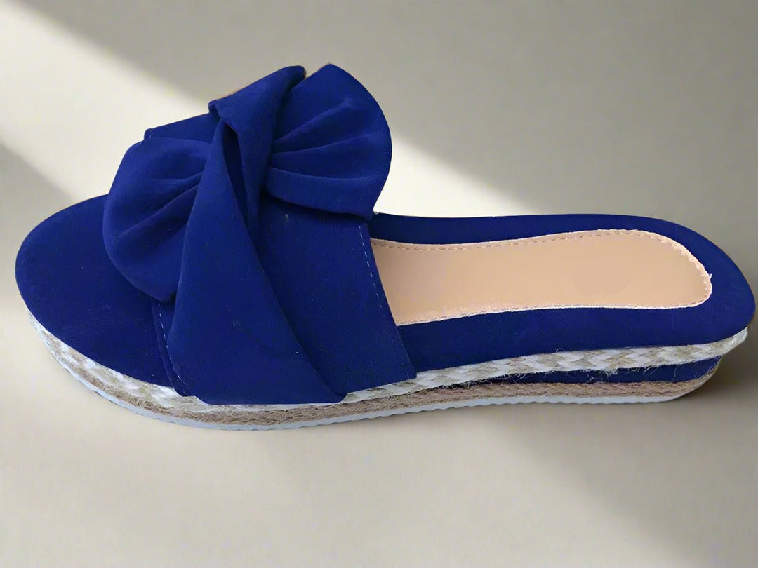 Kiara | Stylish Platform Bow Sandals