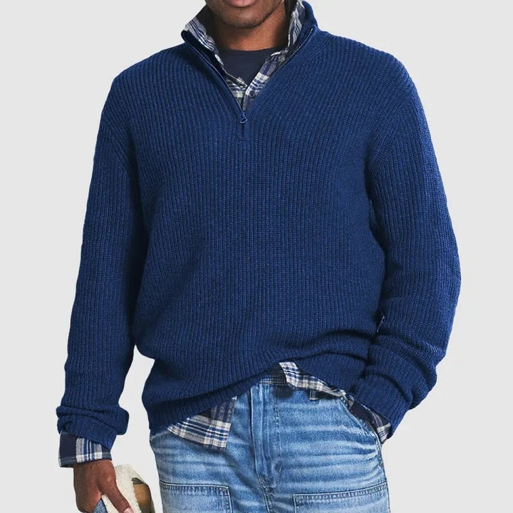 Landon | Quarter Zip Sweater