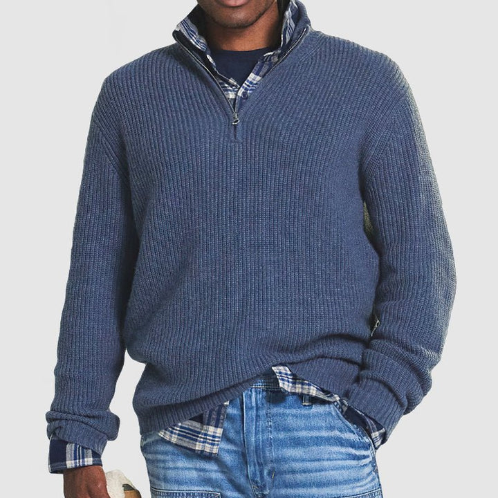 Landon | Quarter Zip Sweater