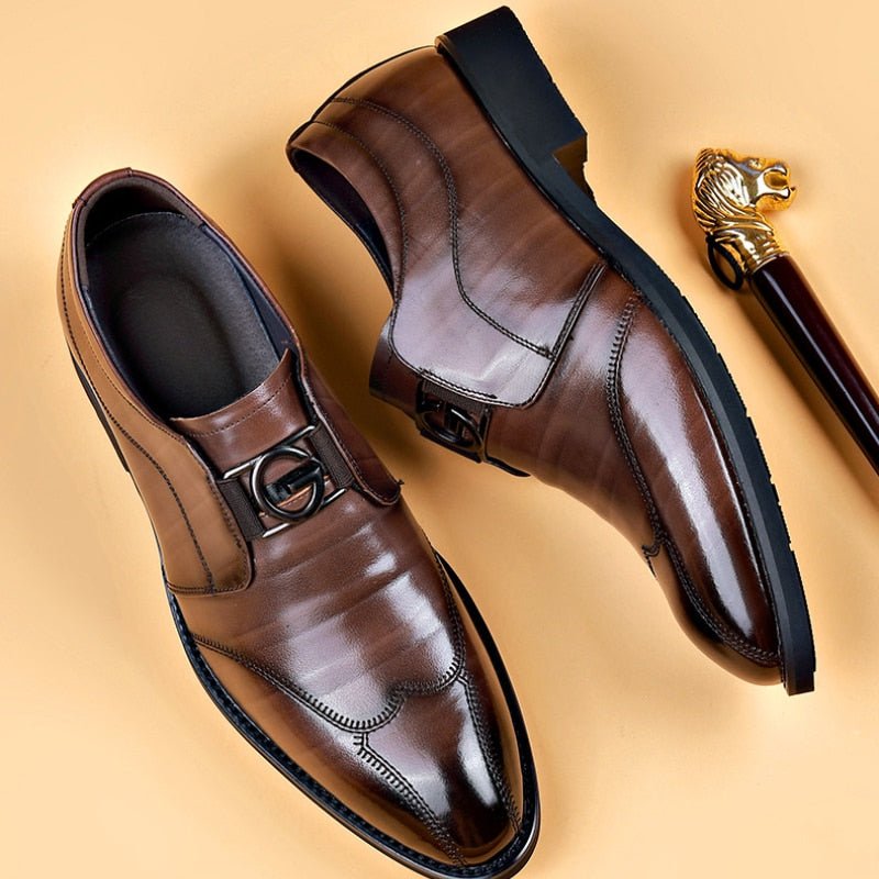 Mason | Boss-Inspired Faux Leather Shoes