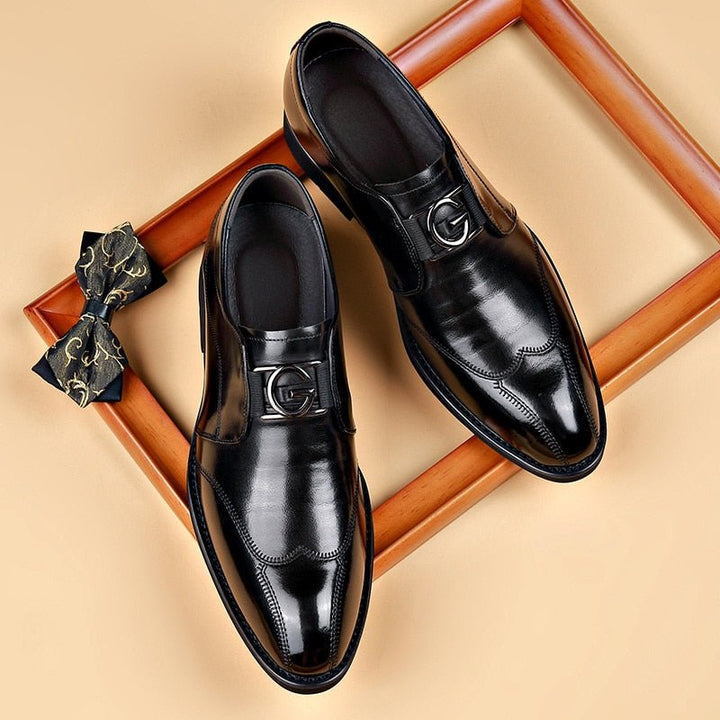 Mason | Boss-Inspired Faux Leather Shoes