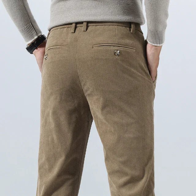 Kevin | Elegant Classic Corduroy Trousers