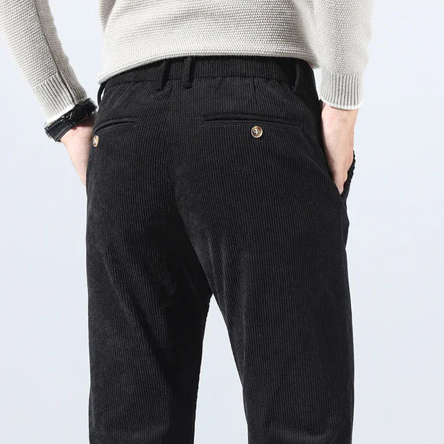 Kevin | Elegant Classic Corduroy Trousers