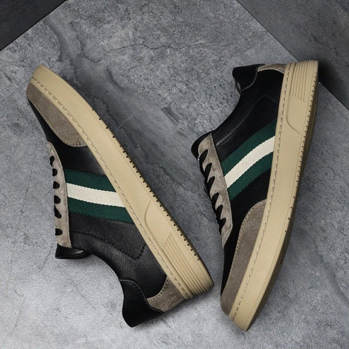 Jacob | Faux Leather Sneakers