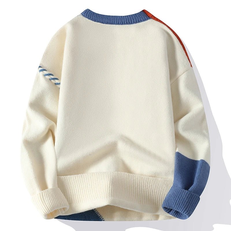 Eliza | Patchwork design sweater