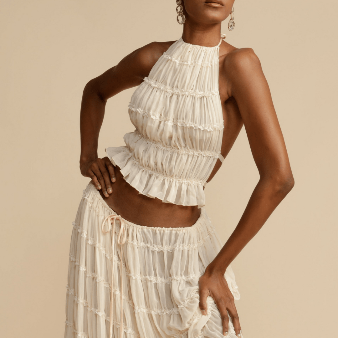 Indie | Elegant Pleated Summer Set