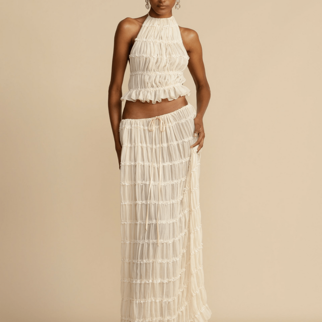 Indie | Elegant Pleated Summer Set
