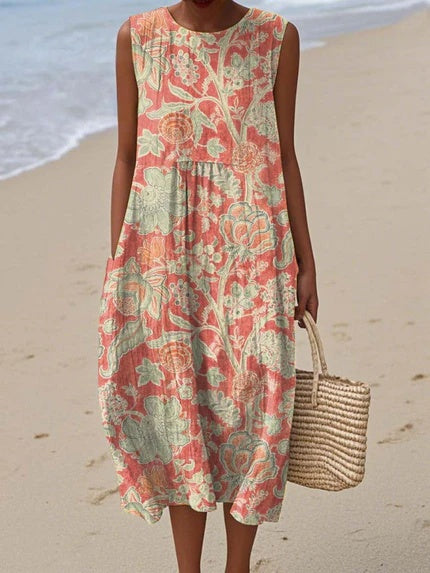 Raquel | Bohemian Floral Maxi Dress