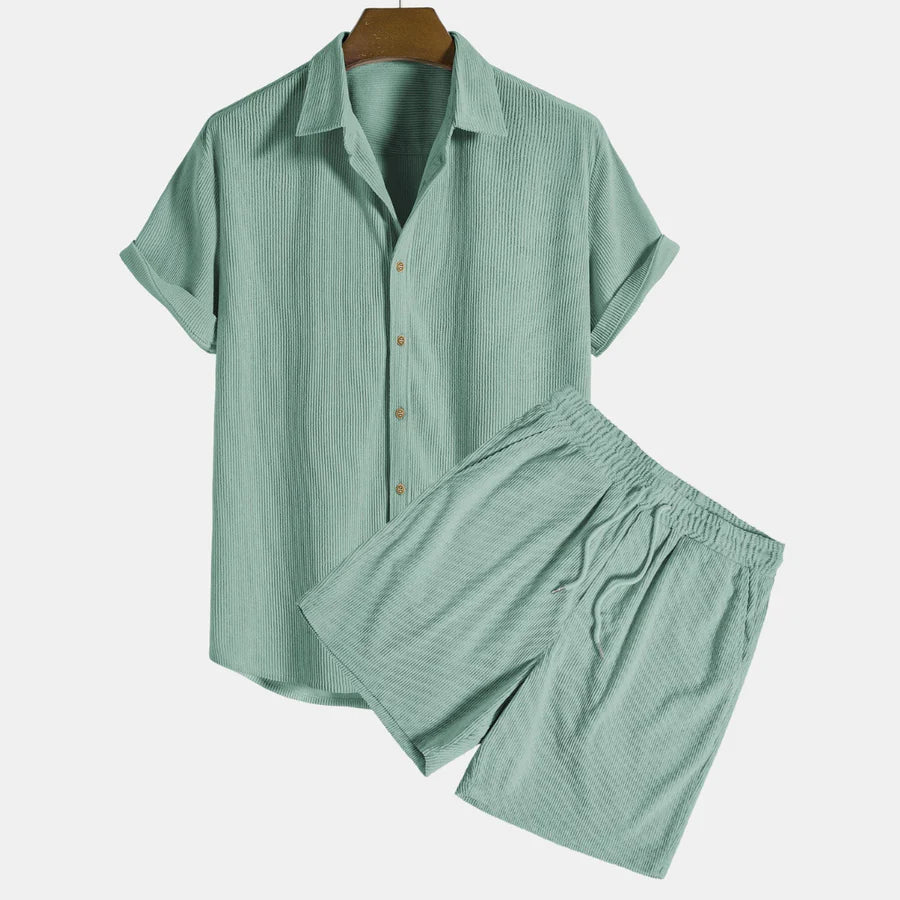 Haze | Elegant Corduroy Trouser Set