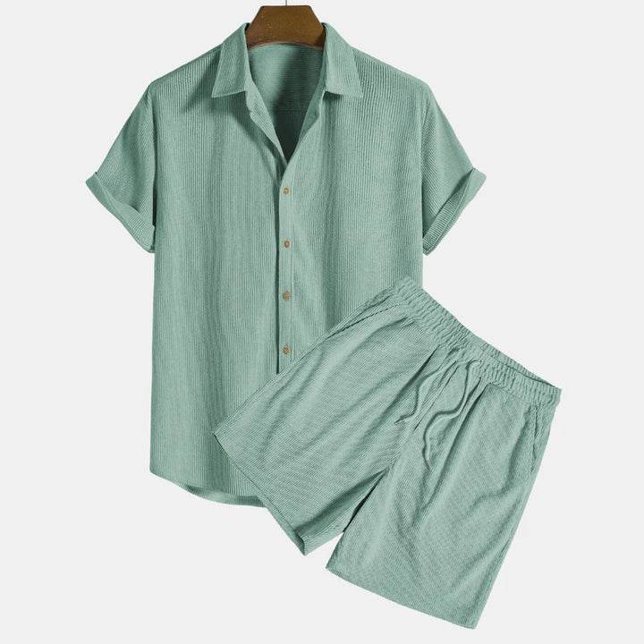 Haze | Elegant Corduroy Trouser Set
