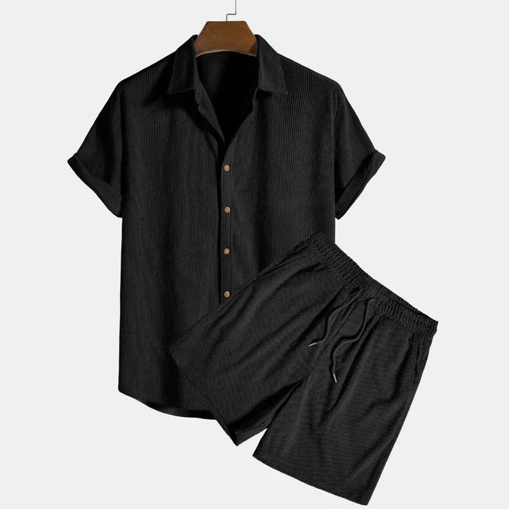 Haze | Elegant Corduroy Trouser Set